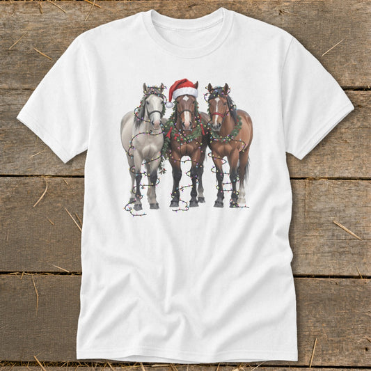 Festive Horses Classic Tee