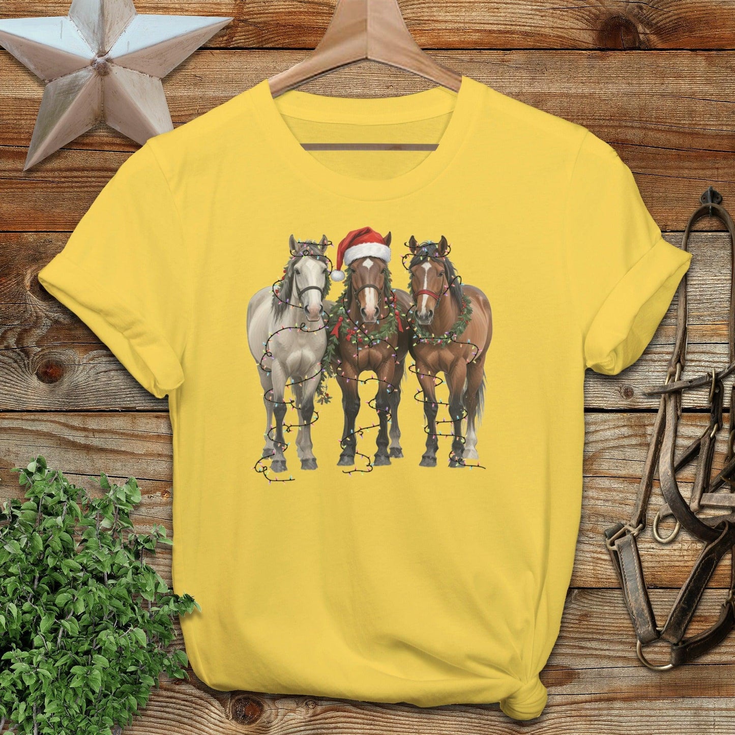 Festive Horses T-shirt