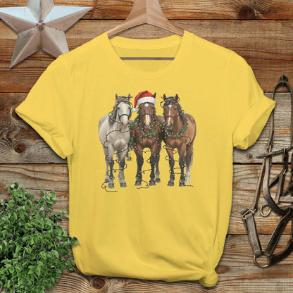 Festive Horses T-shirt