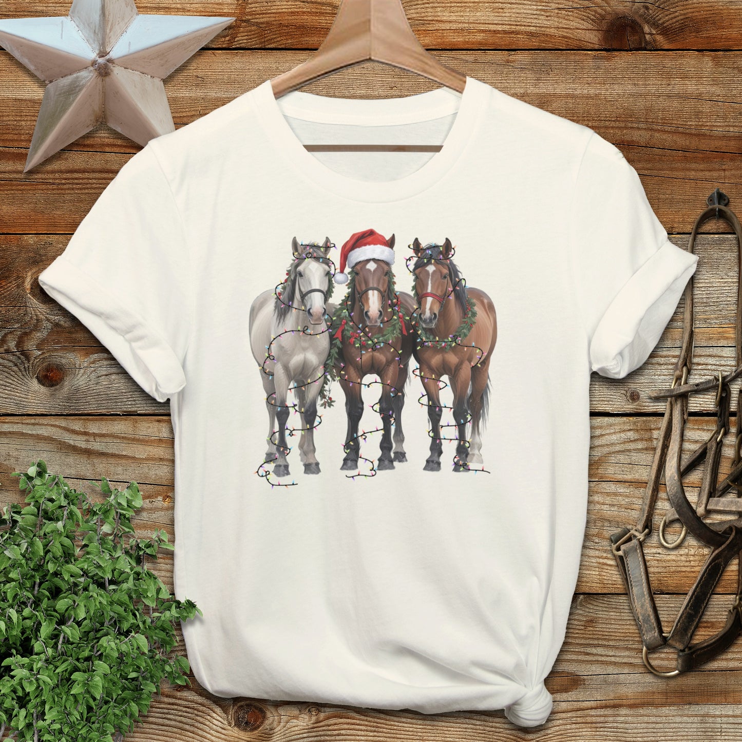 Festive Horses T-shirt