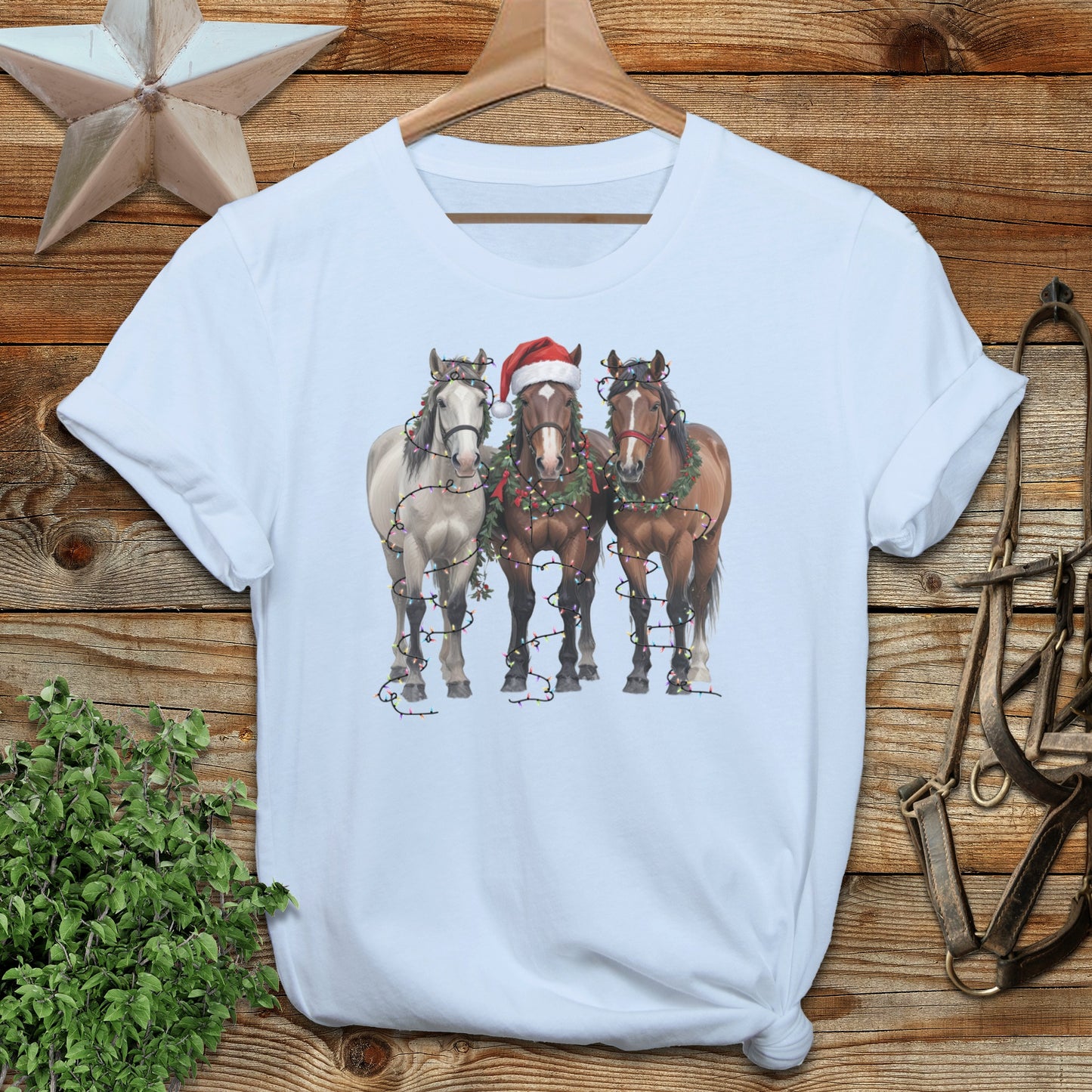Festive Horses T-shirt