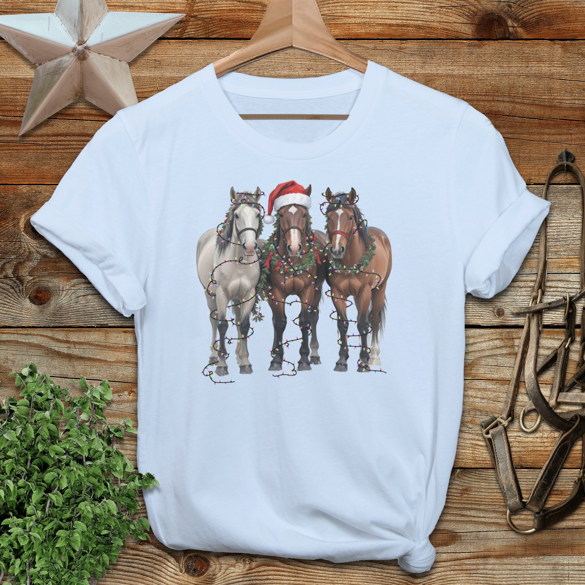 Festive Horses T-Shirt