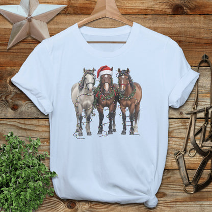 Festive Horses T-shirt