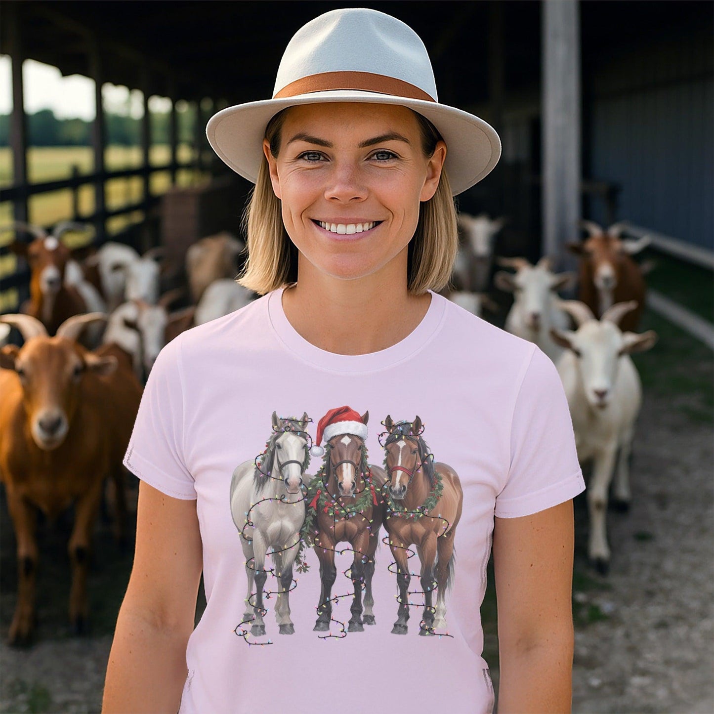 Festive Horses T-shirt