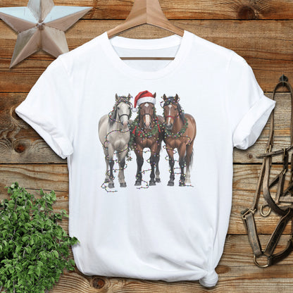Festive Horses T-shirt