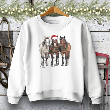 Festive Horses Youth Shirt