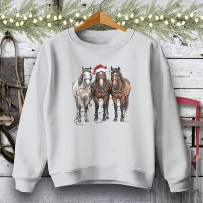 Festive Horses Youth Shirt