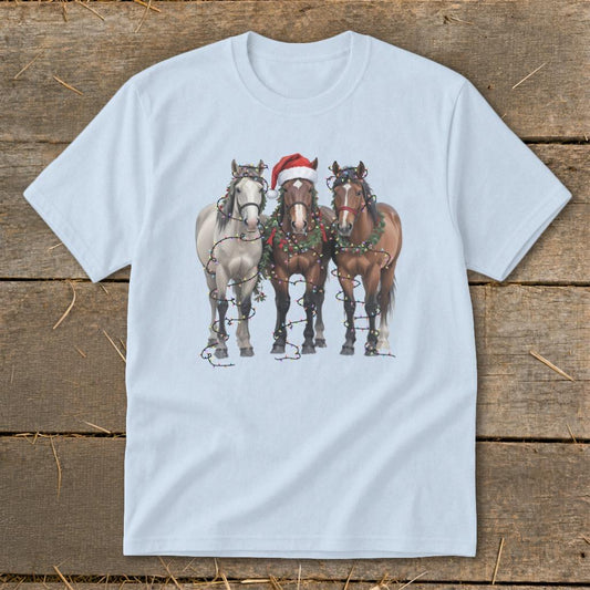 Festive Horses Youth Tee
