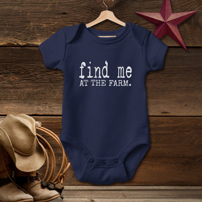 Find Me at the Farm Bodysuit (Baby)