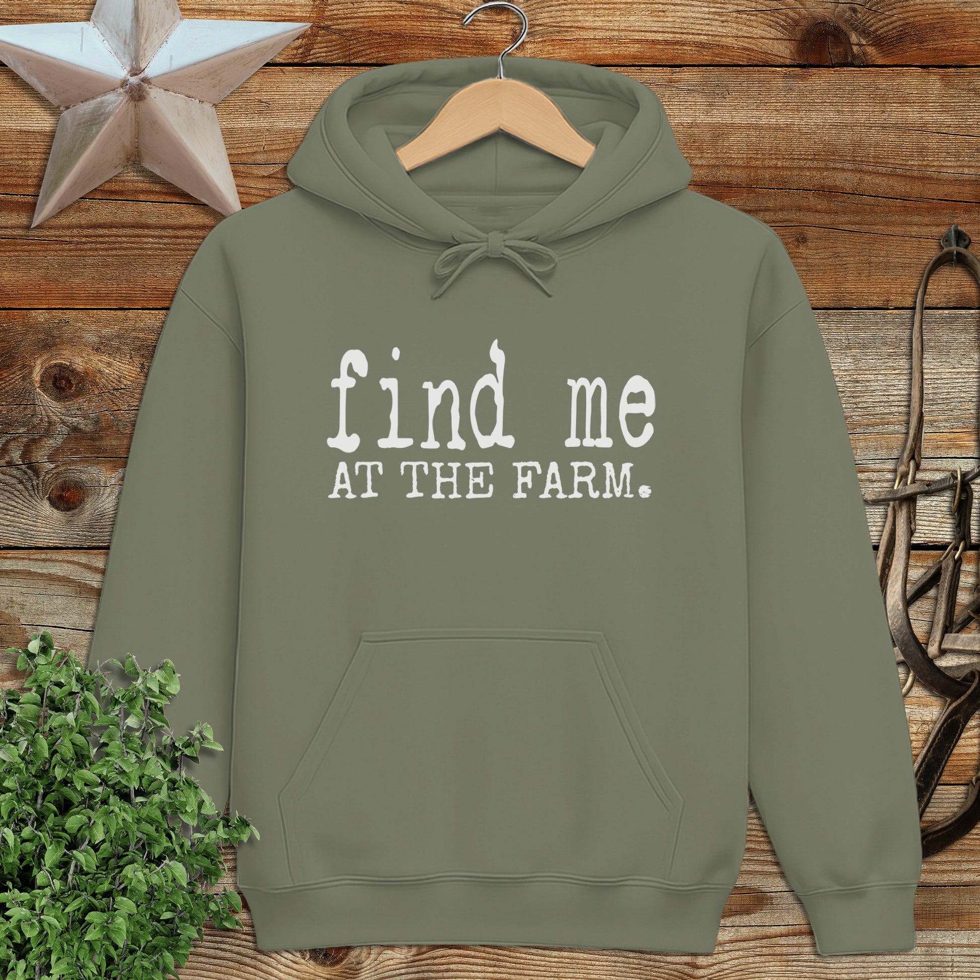 Find Me at the Farm Hoodie