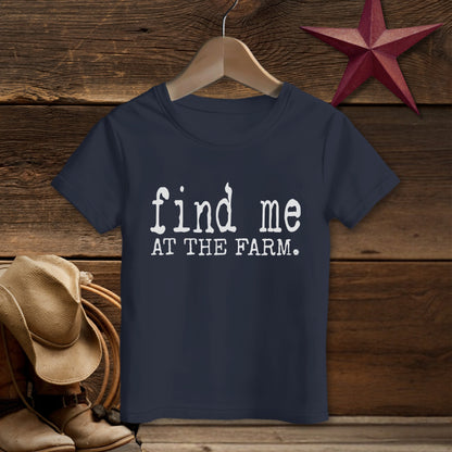Find Me at the Farm T-Shirt (Toddler)