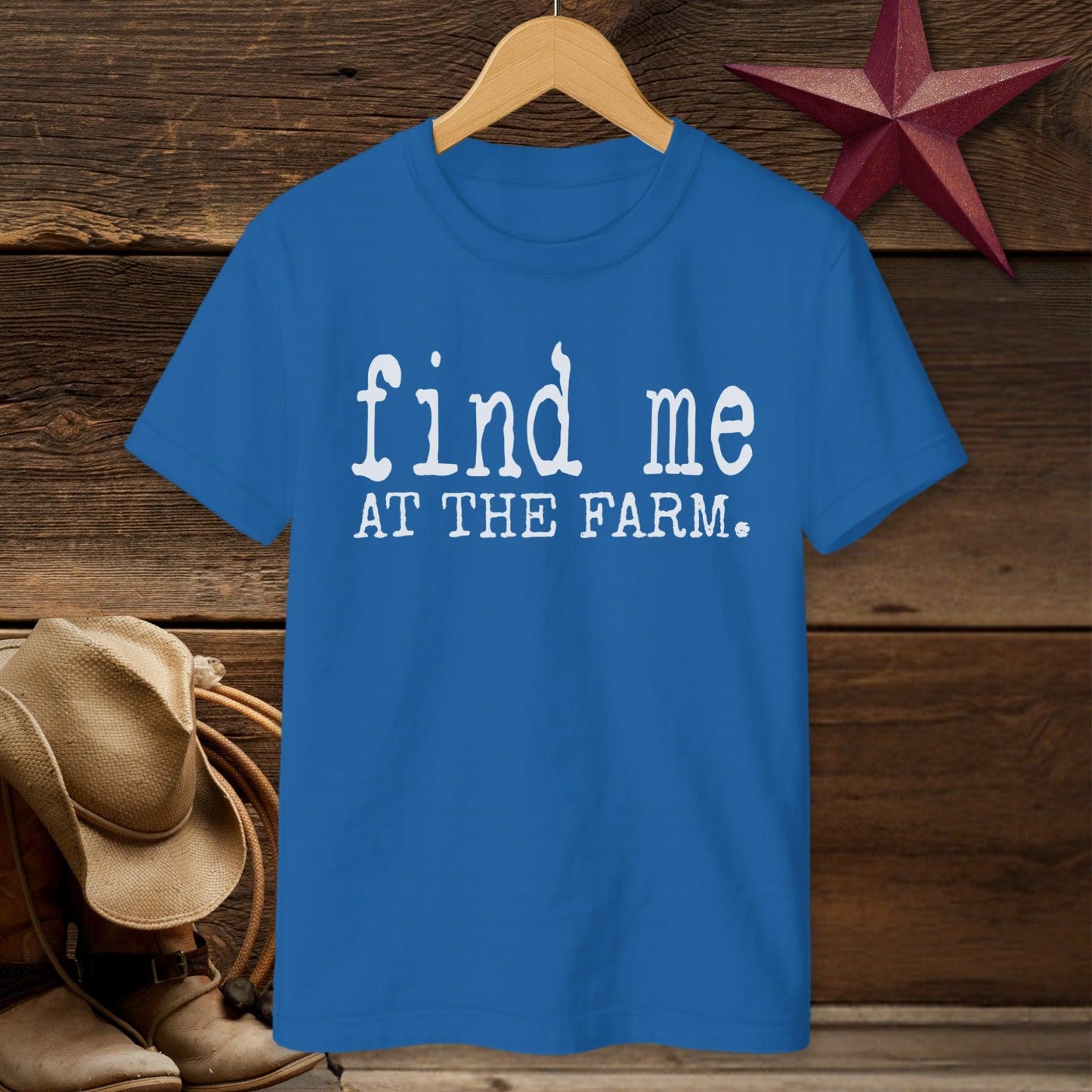 Find Me at the Farm T-Shirt (Youth)
