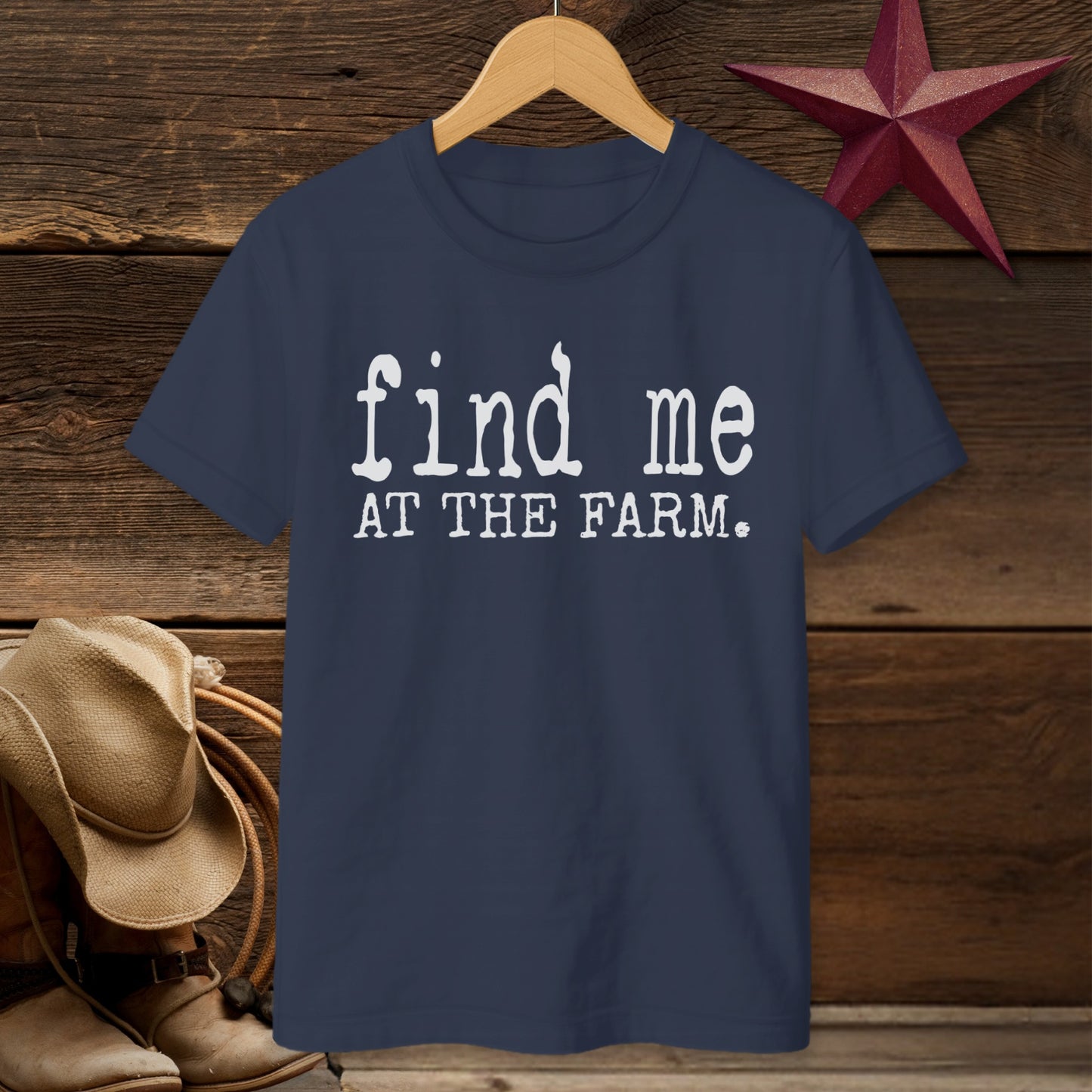 Find Me at the Farm T-Shirt (Youth)