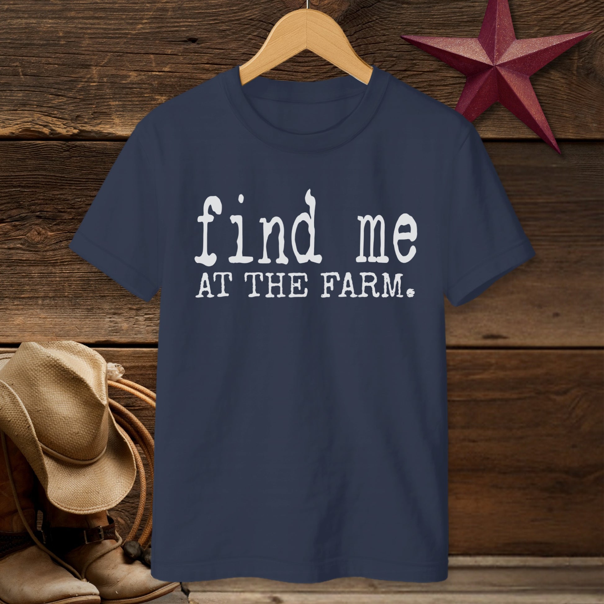 Find Me at the Farm T-Shirt (Youth)