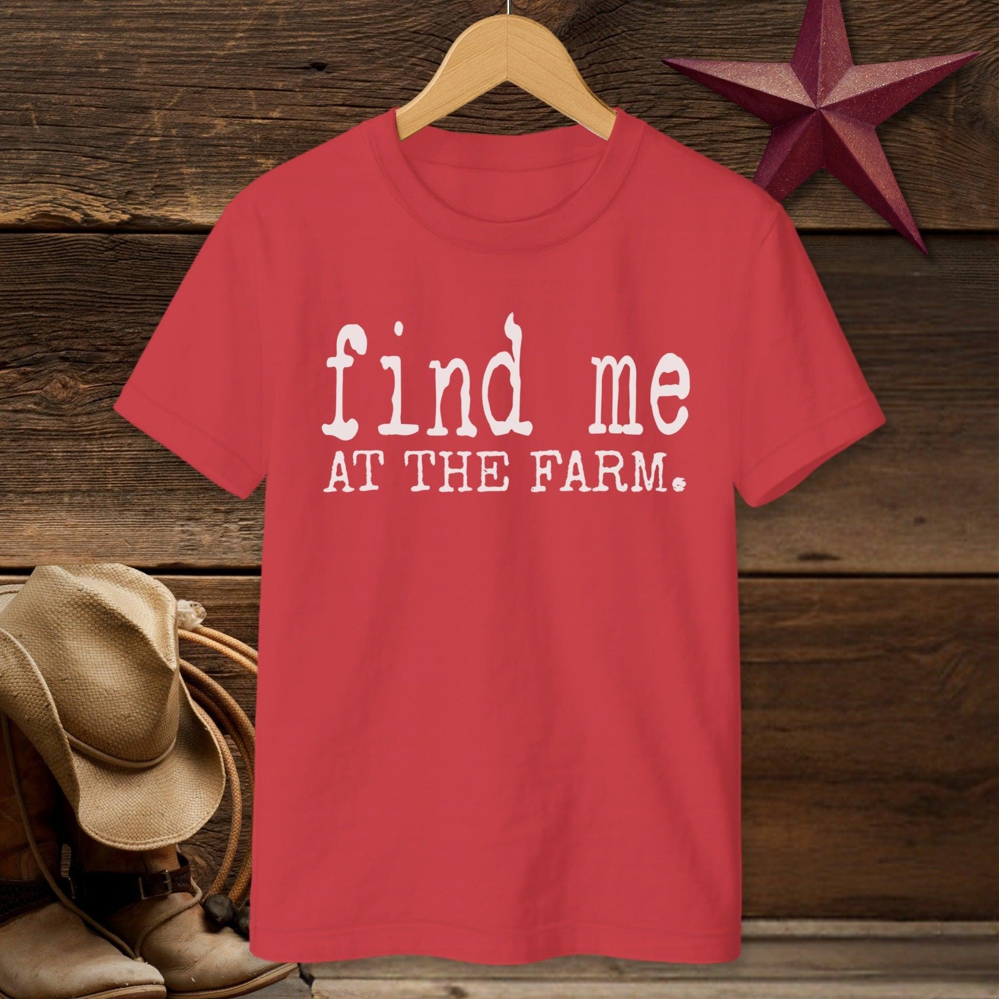 Find Me at the Farm T-Shirt (Youth)