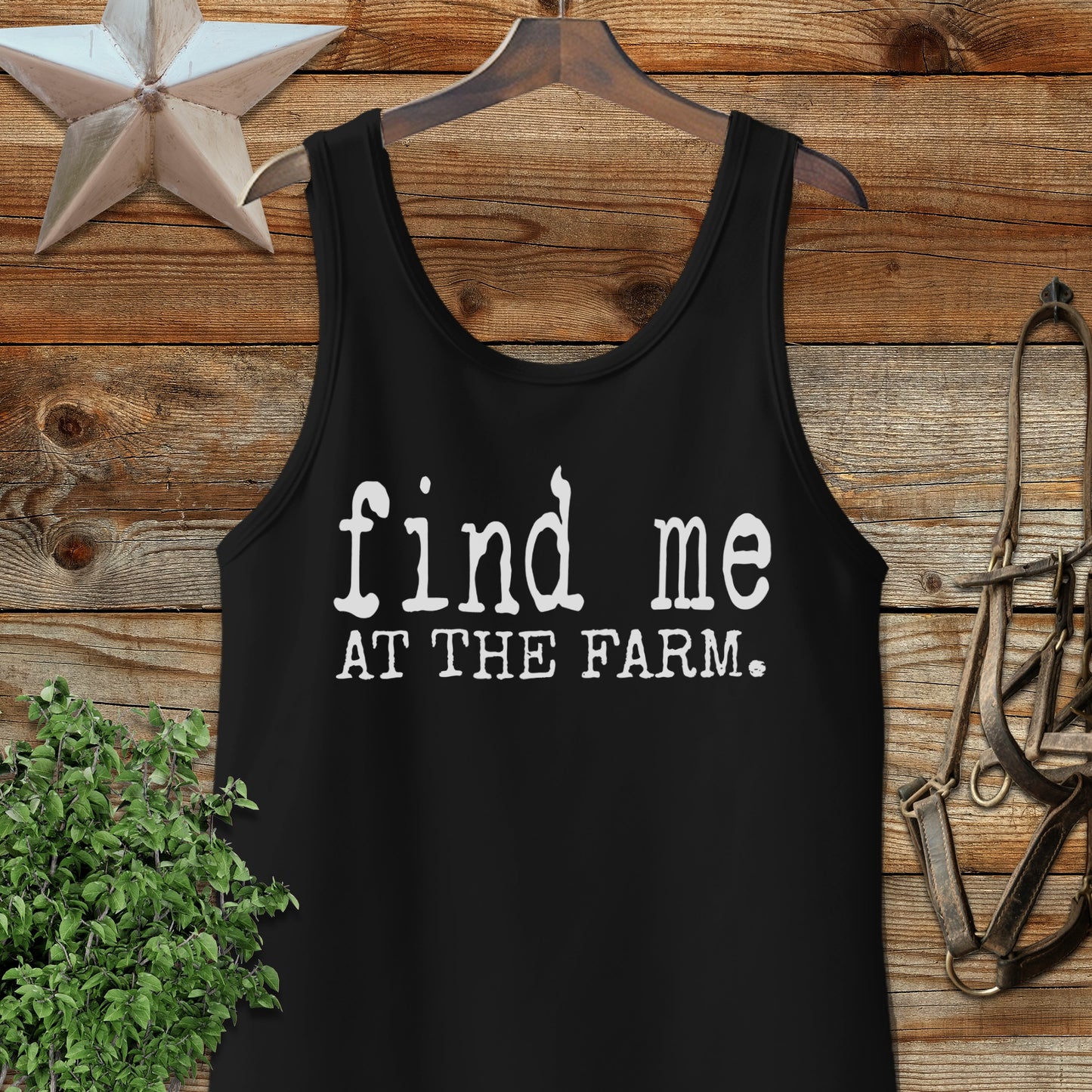 Find Me at the Farm Tank Top