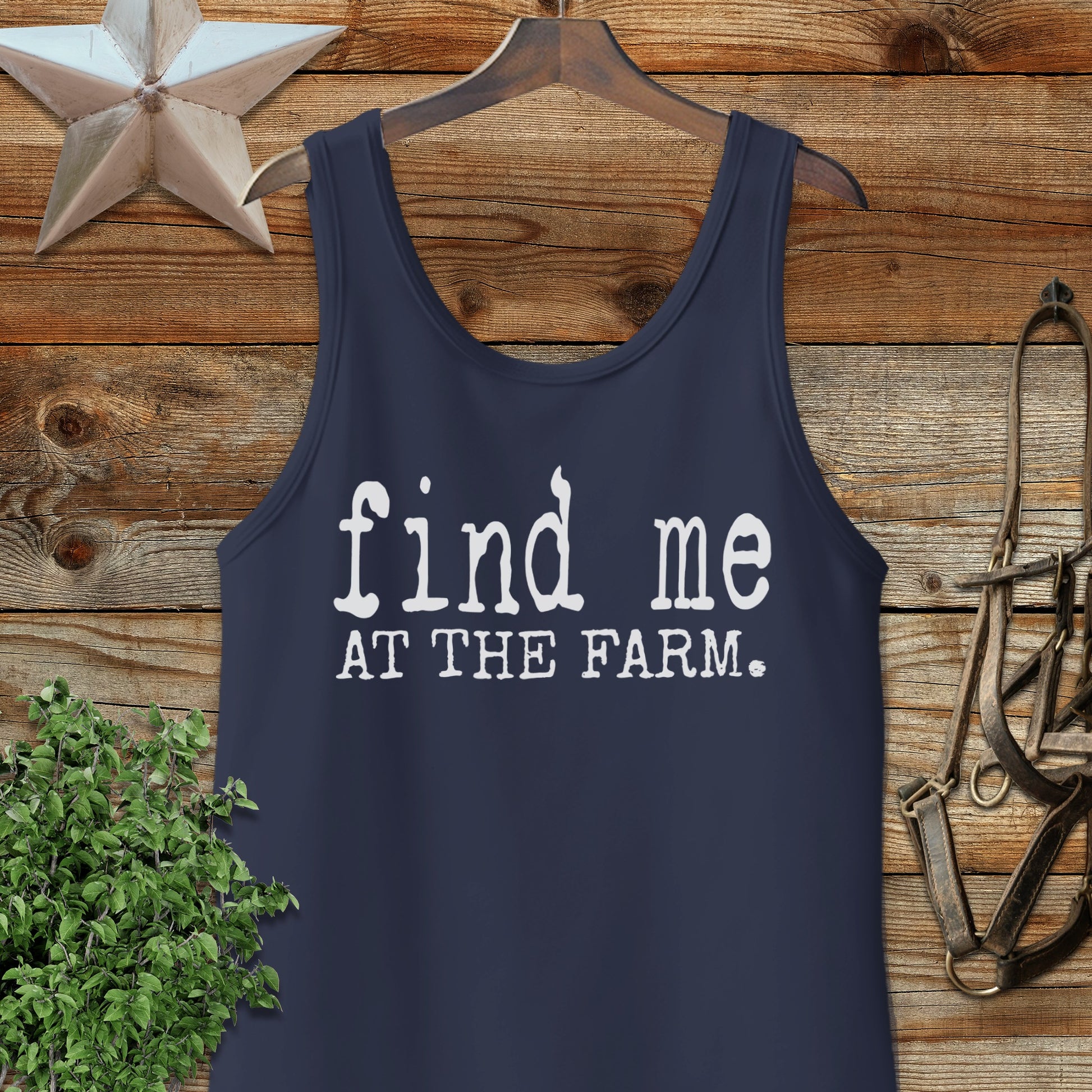 Find Me at the Farm Tank Top
