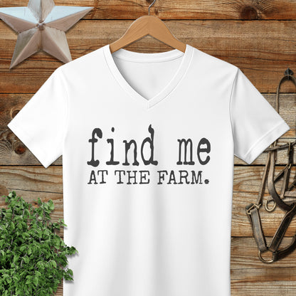 Find Me at the Farm V-neck