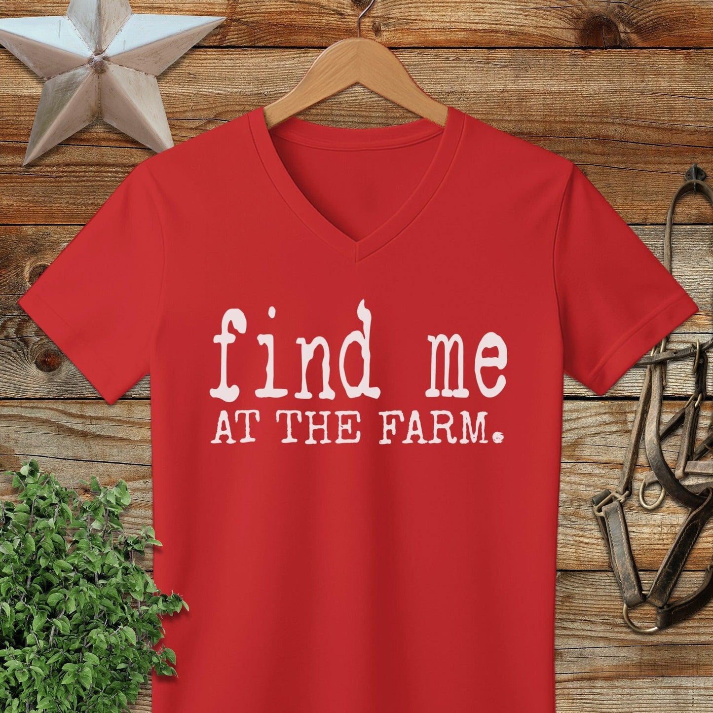 Find Me at the Farm V-neck