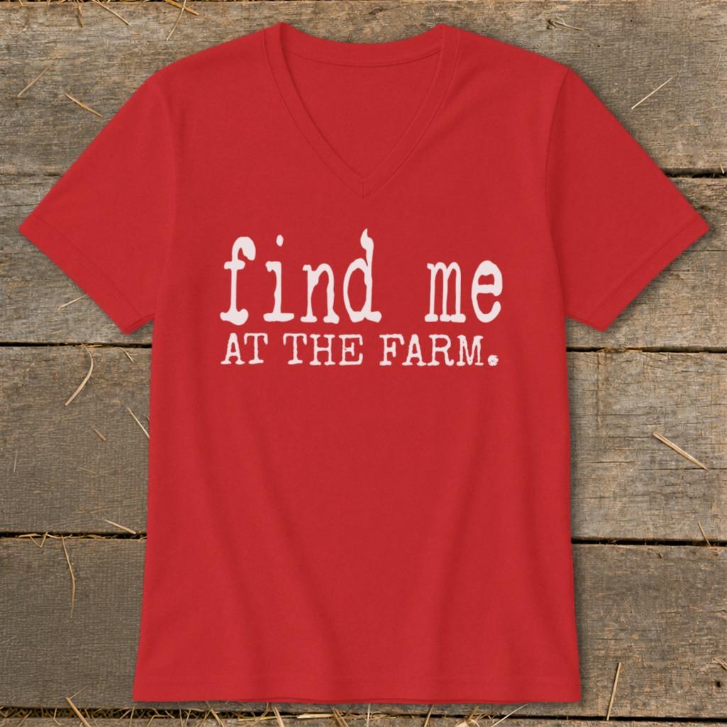 Find Me at the Farm V-neck