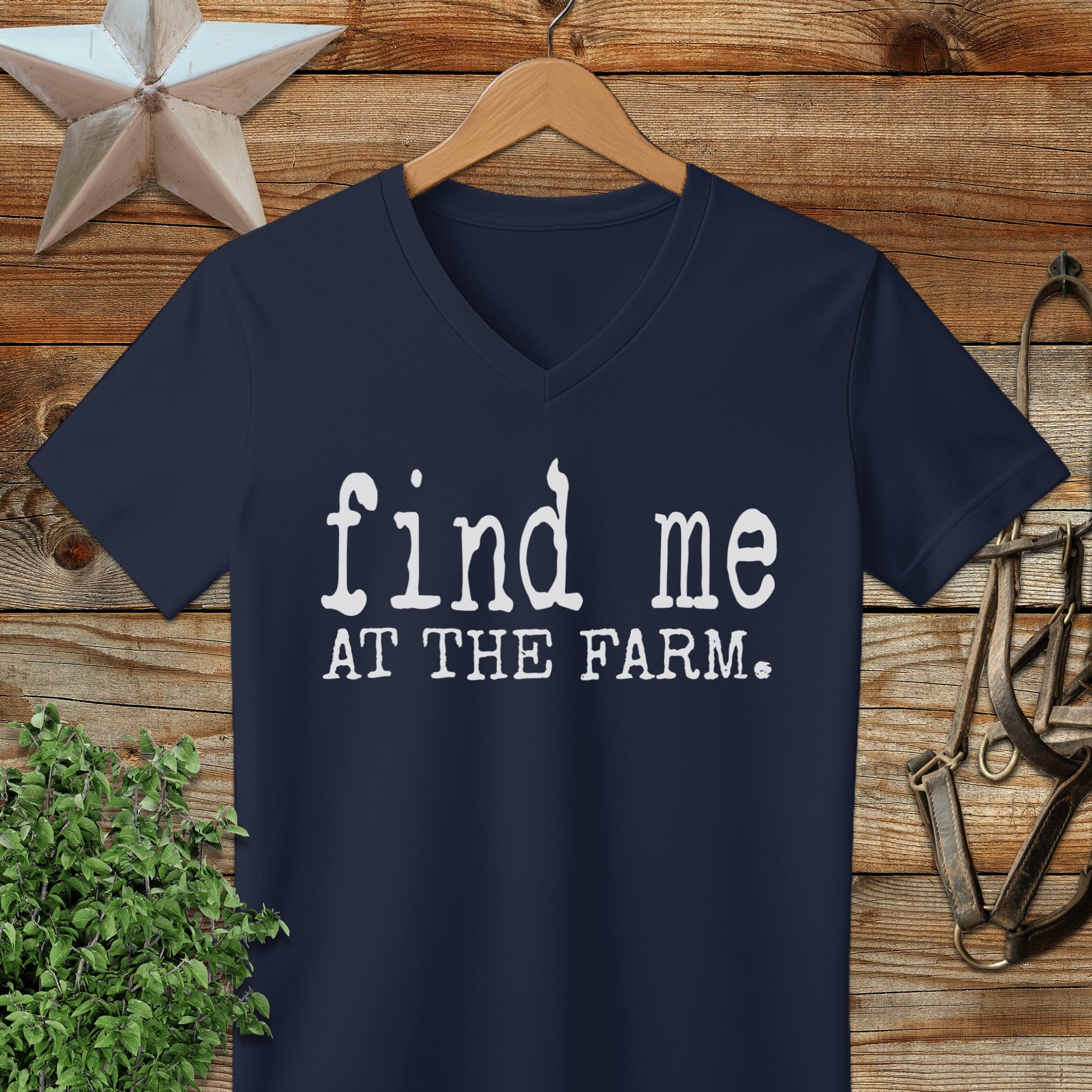 Find Me at the Farm V-neck