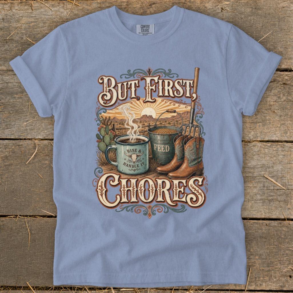 First Chores Signature Tee