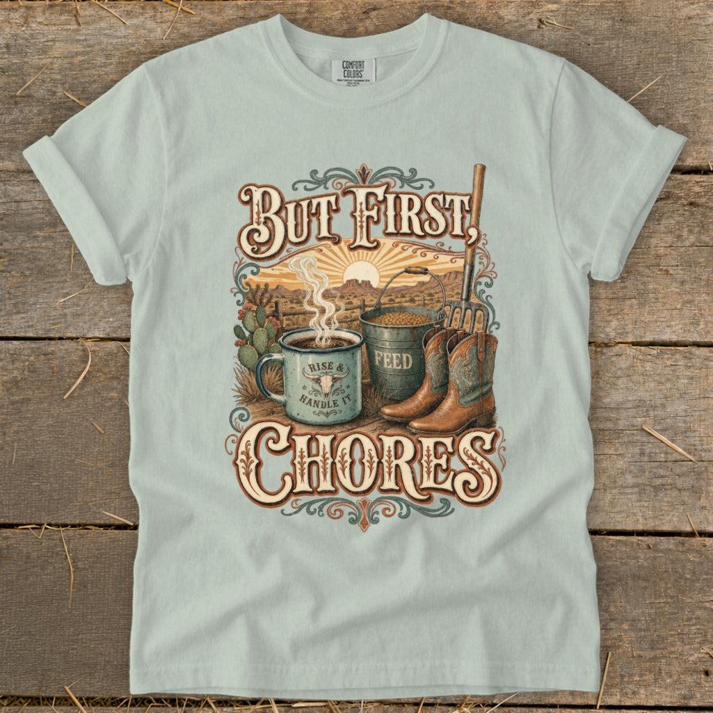 First Chores Signature Tee