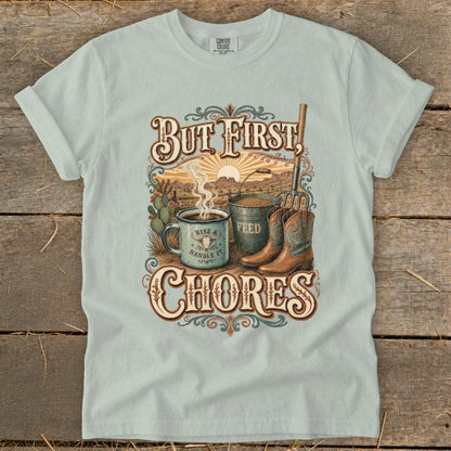 First Chores Signature Tee