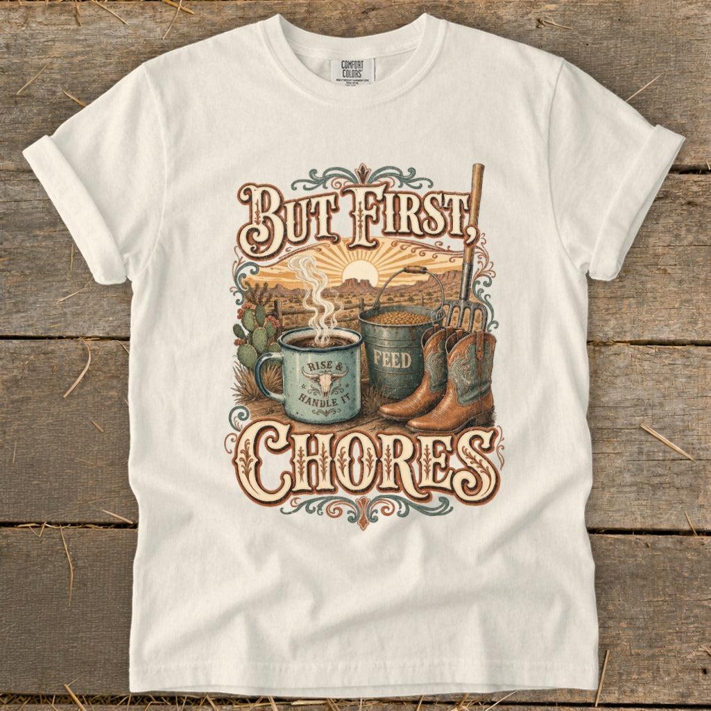 First Chores Signature Tee