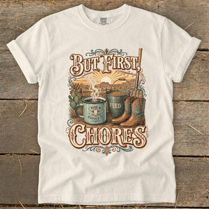 First Chores Signature Tee