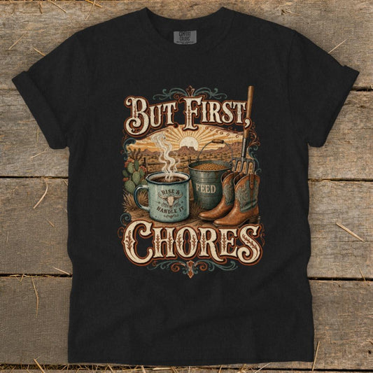 First Chores Signature Tee