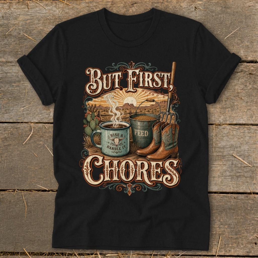 First Chores Softstyle Tee