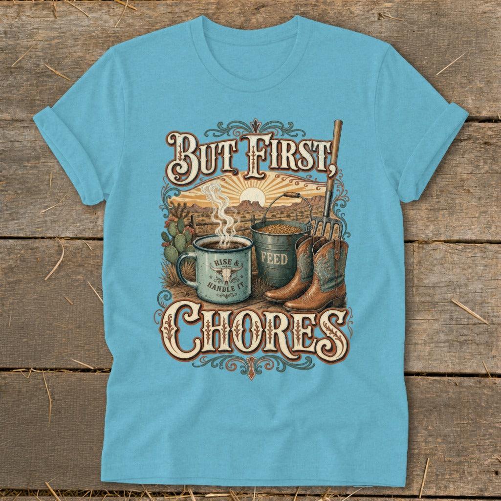 First Chores Softstyle Tee
