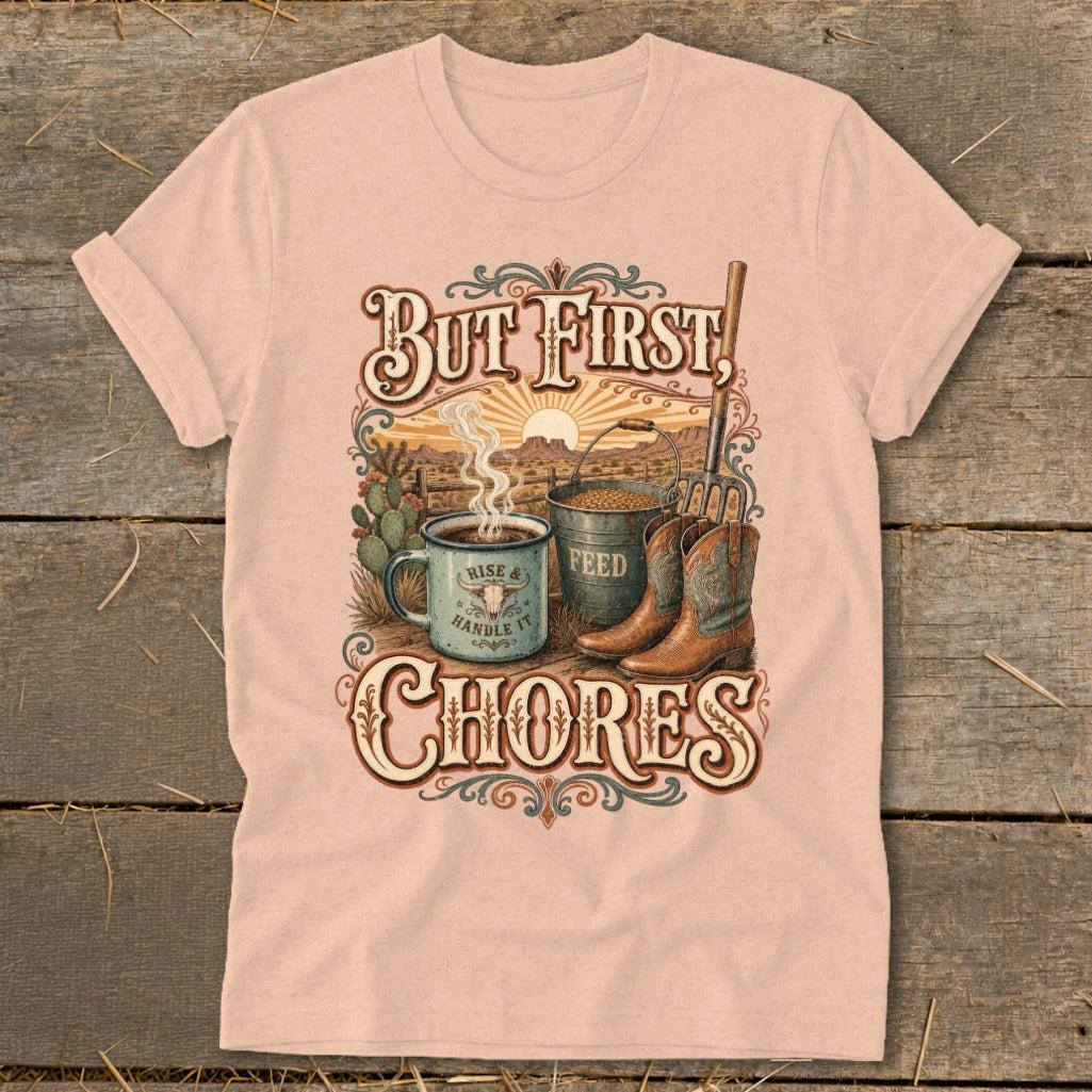 First Chores Softstyle Tee