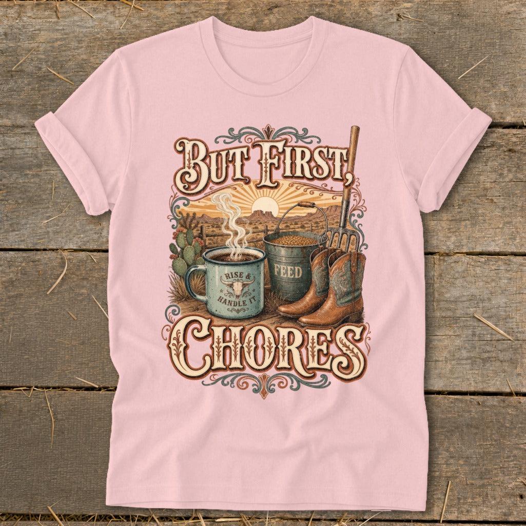 First Chores Softstyle Tee