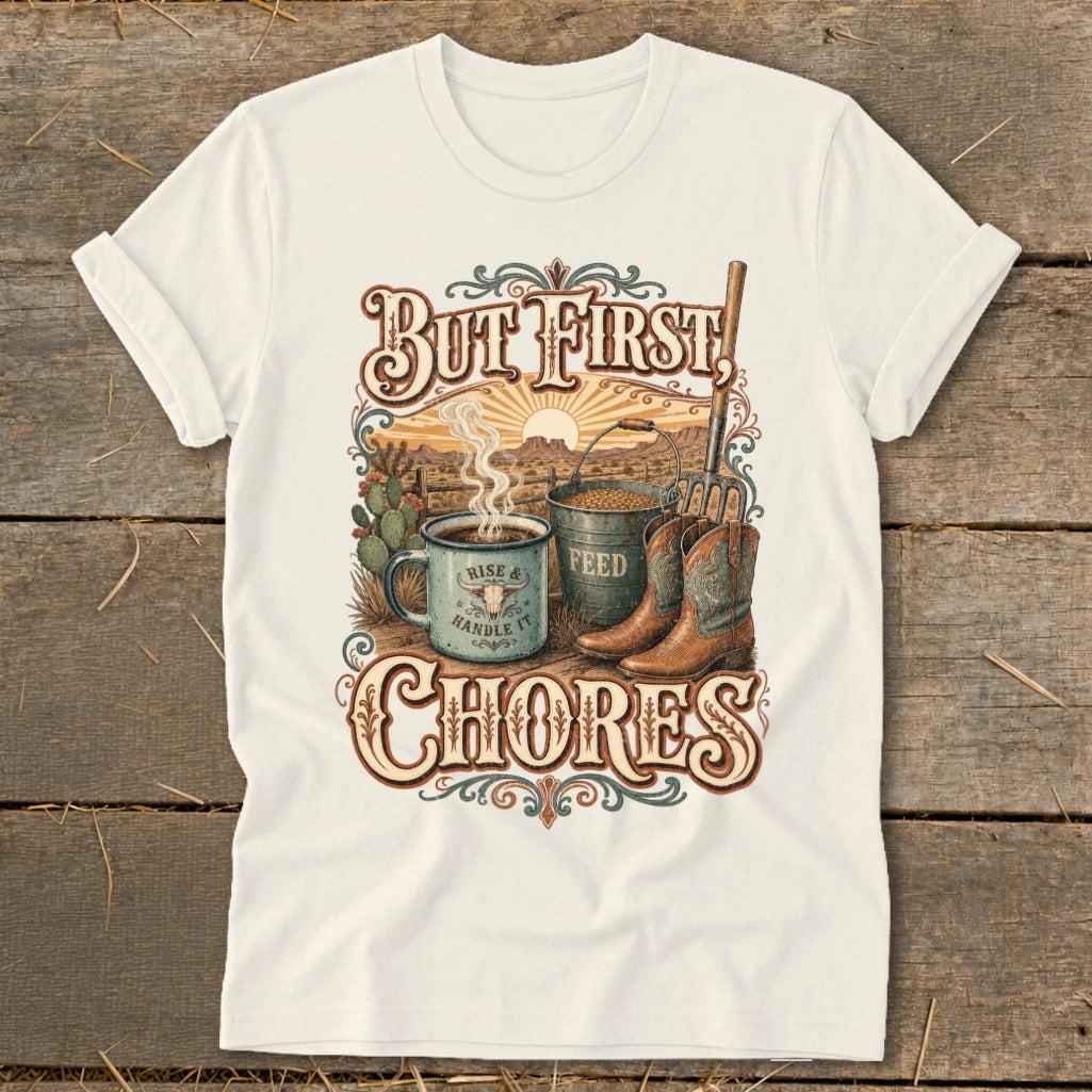 First Chores Softstyle Tee