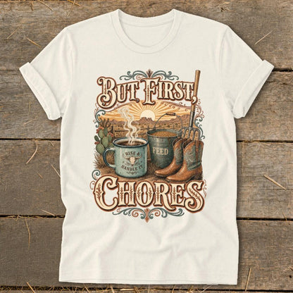 First Chores Softstyle Tee