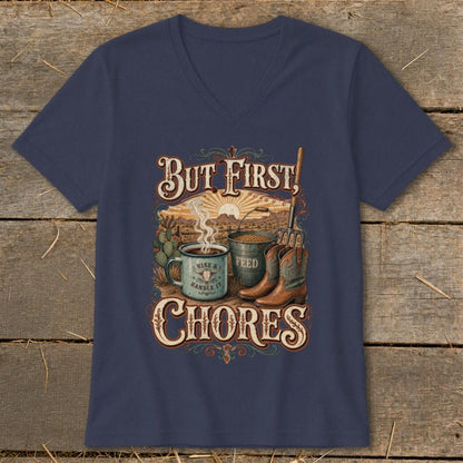 First Chores V-neck