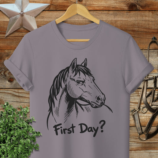 First Day Softstyle Tee
