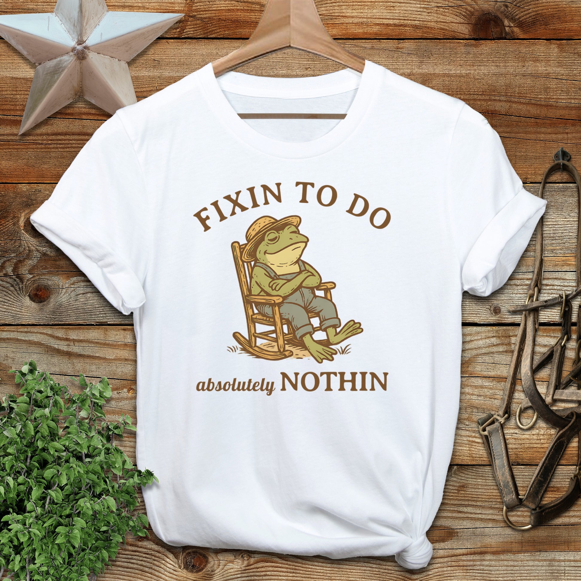 Fixin to Do Nothin Softstyle Tee