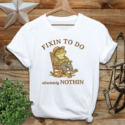Fixin to Do Nothin Softstyle Tee