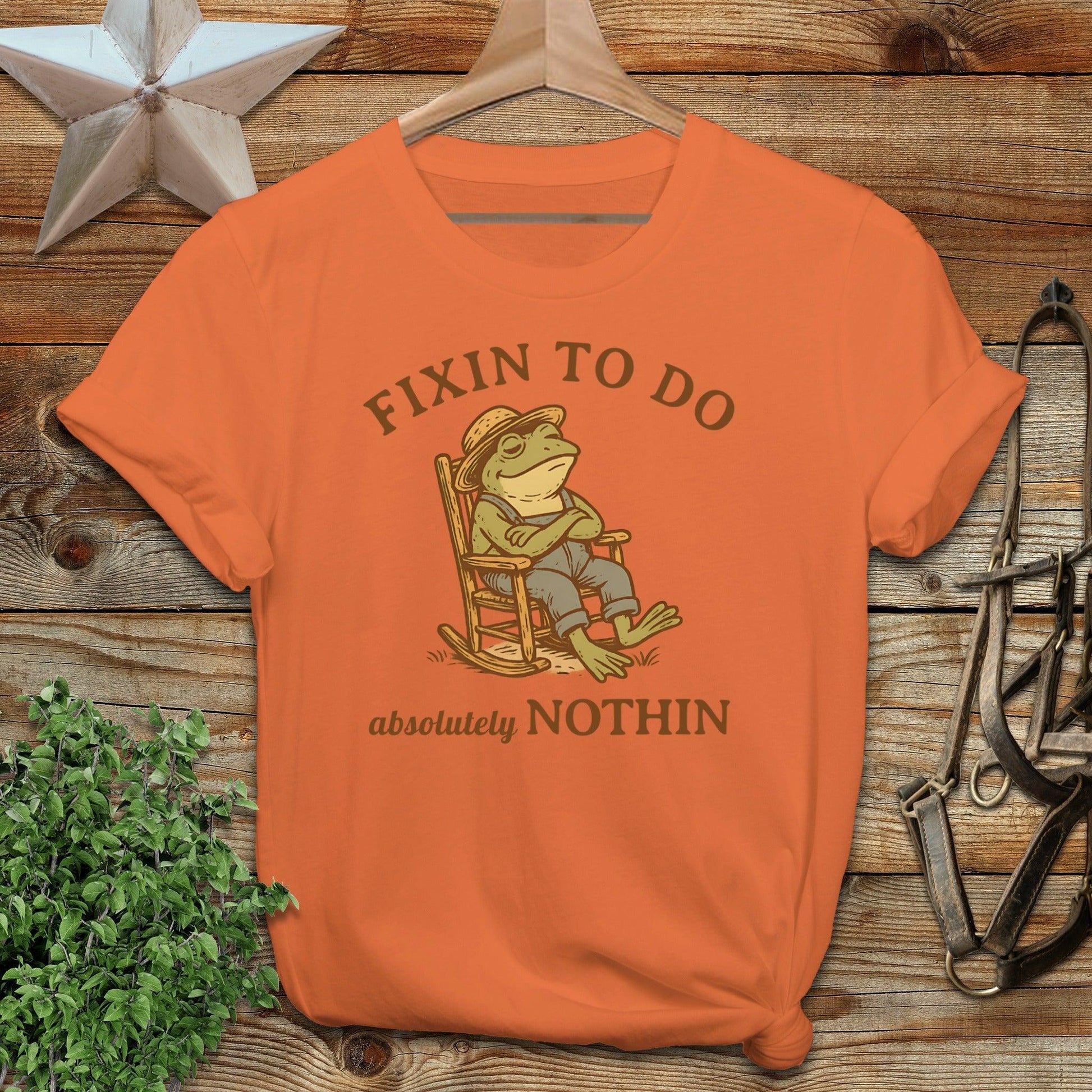 Fixin to Do Nothin Softstyle Tee