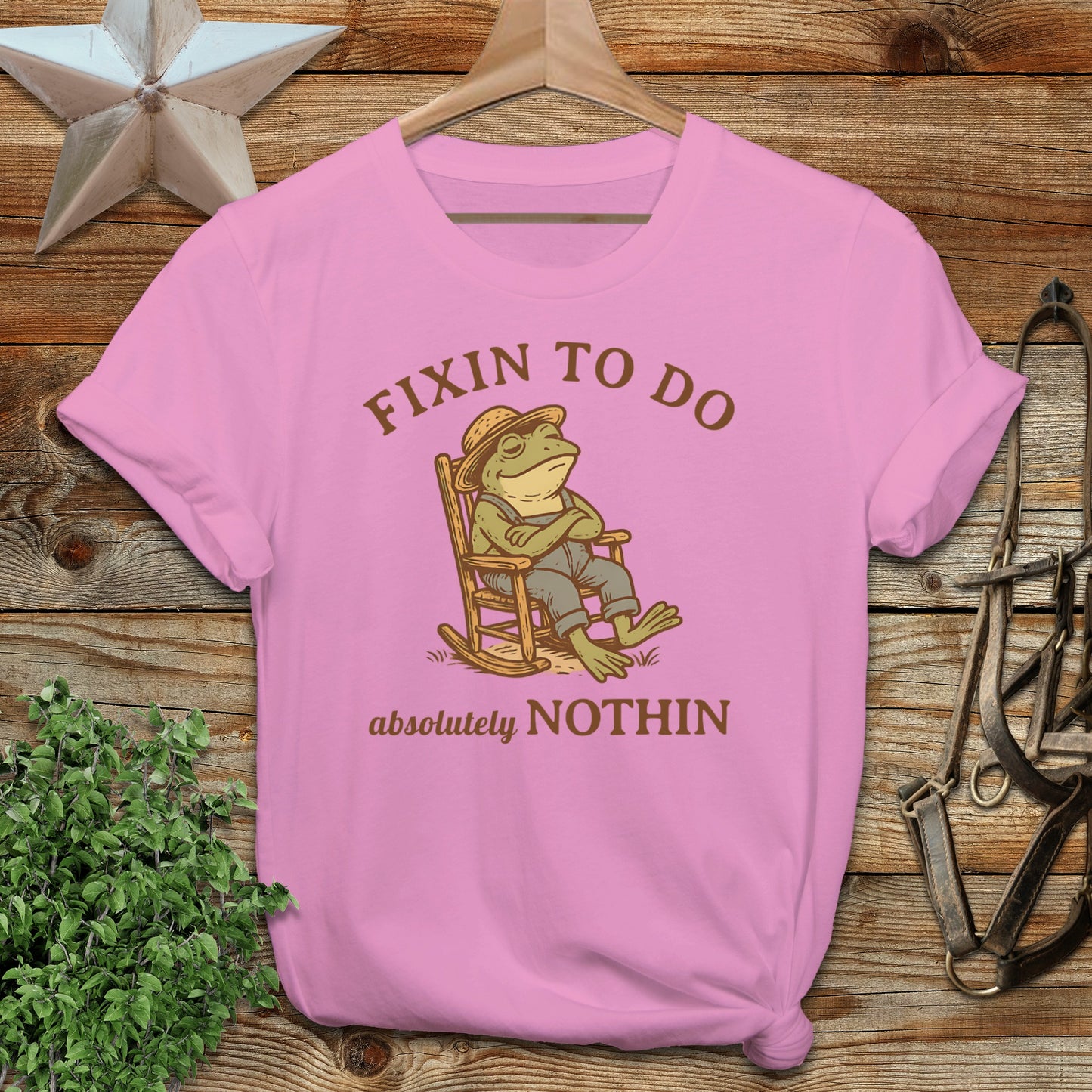 Fixin to Do Nothin Softstyle Tee