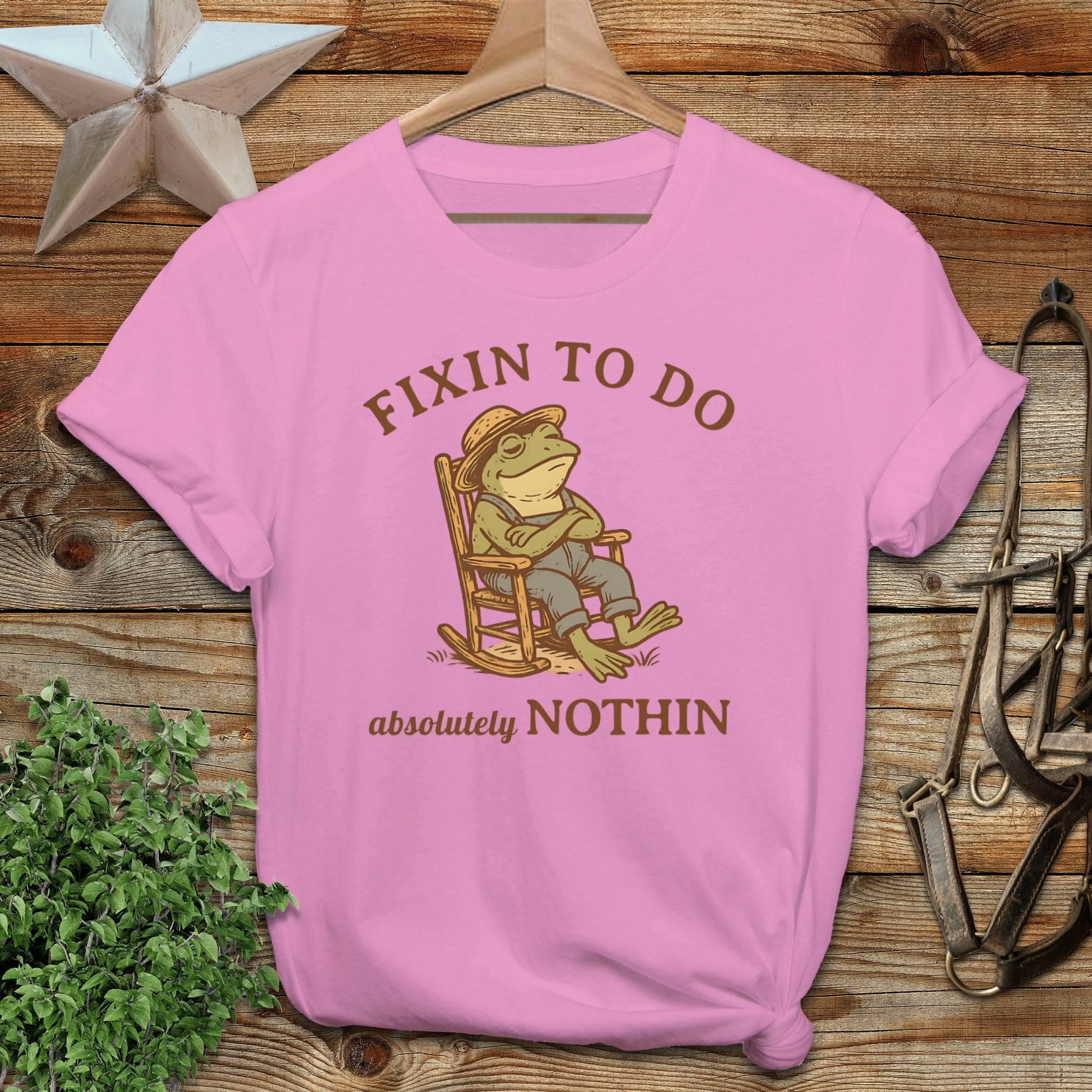 Fixin to Do Nothin Softstyle Tee
