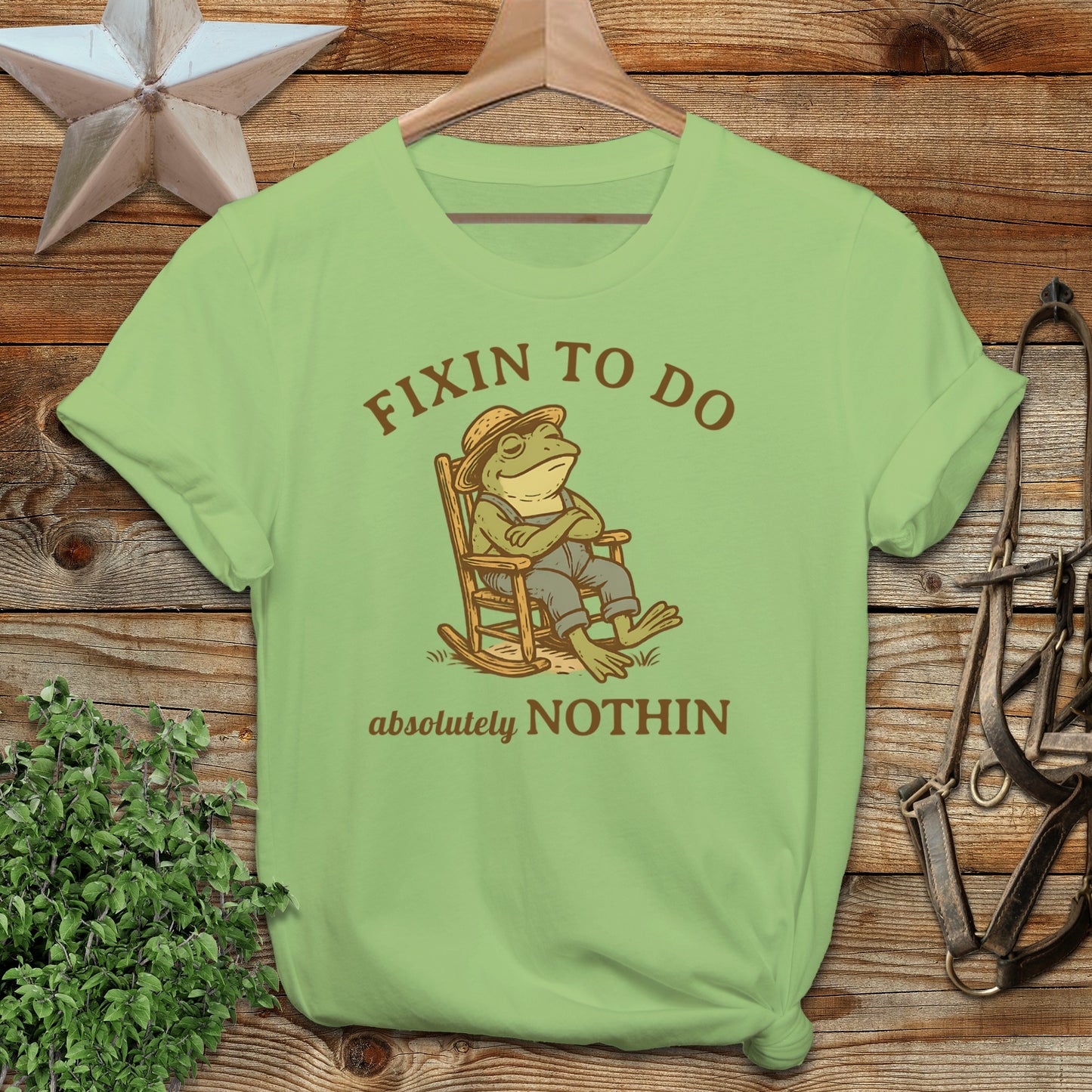 Fixin to Do Nothin Softstyle Tee