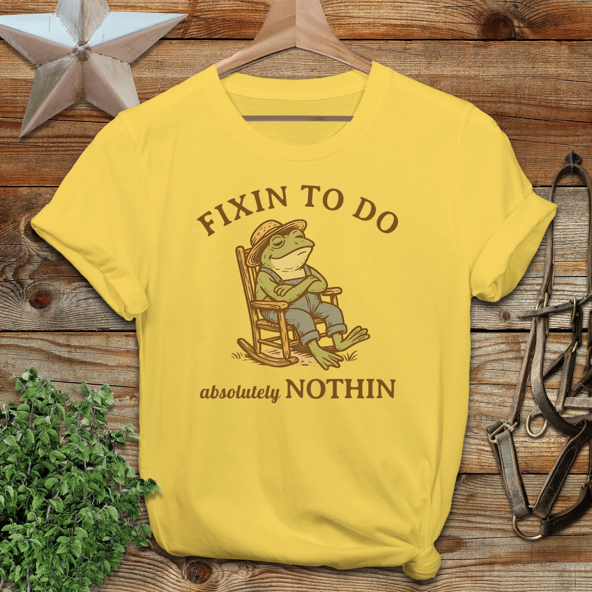 Fixin to Do Nothin Softstyle Tee