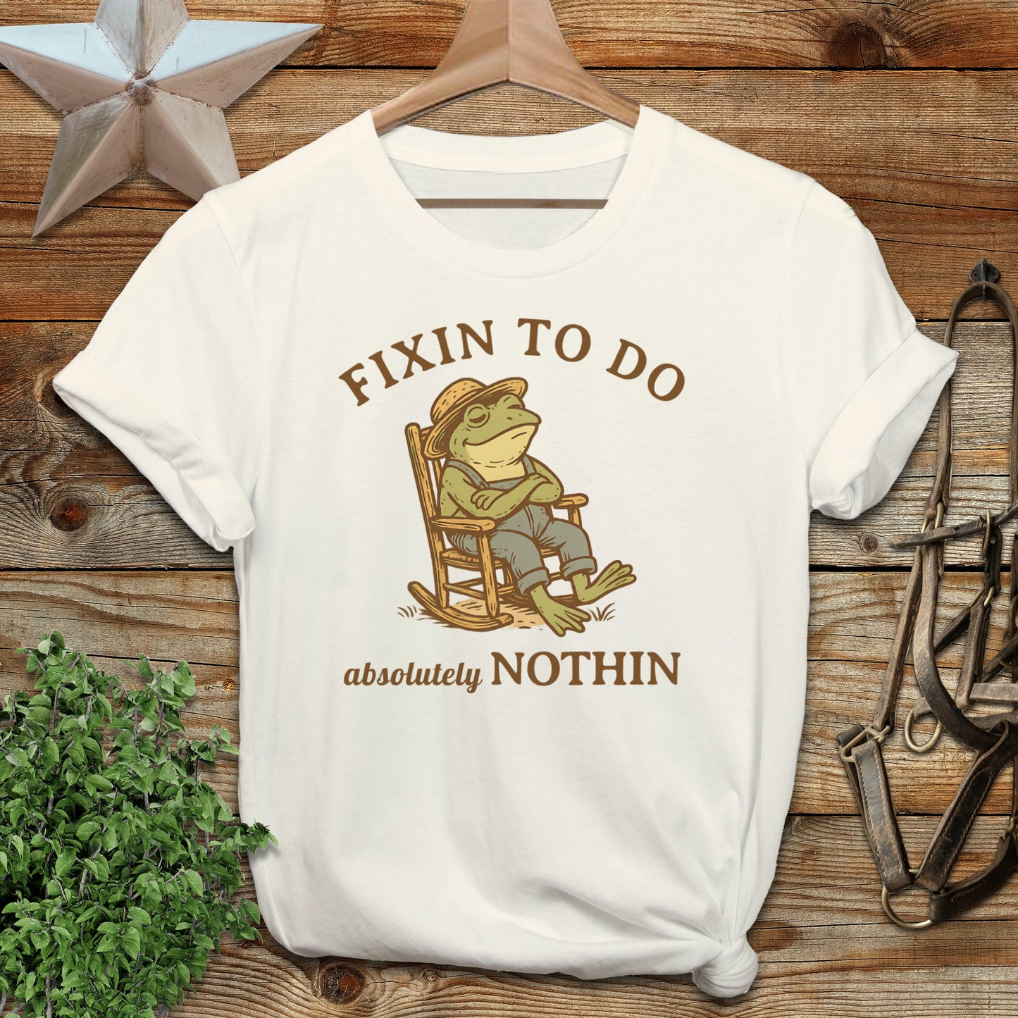 Fixin to Do Nothin Softstyle Tee