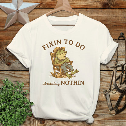 Fixin to Do Nothin Softstyle Tee