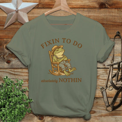 Fixin to Do Nothin Softstyle Tee