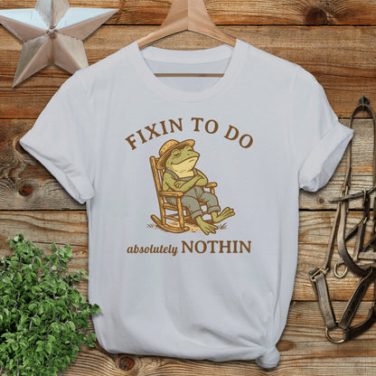 Fixin to Do Nothin Softstyle Tee